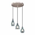 Perfecttwinkle 3 Light Mille Assorted Mini Pendants - Satin Nickel PE4153770